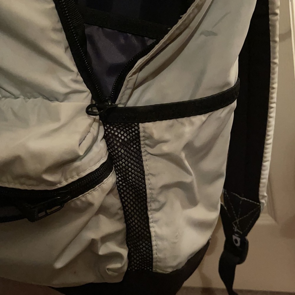 Light blue adidas book bag